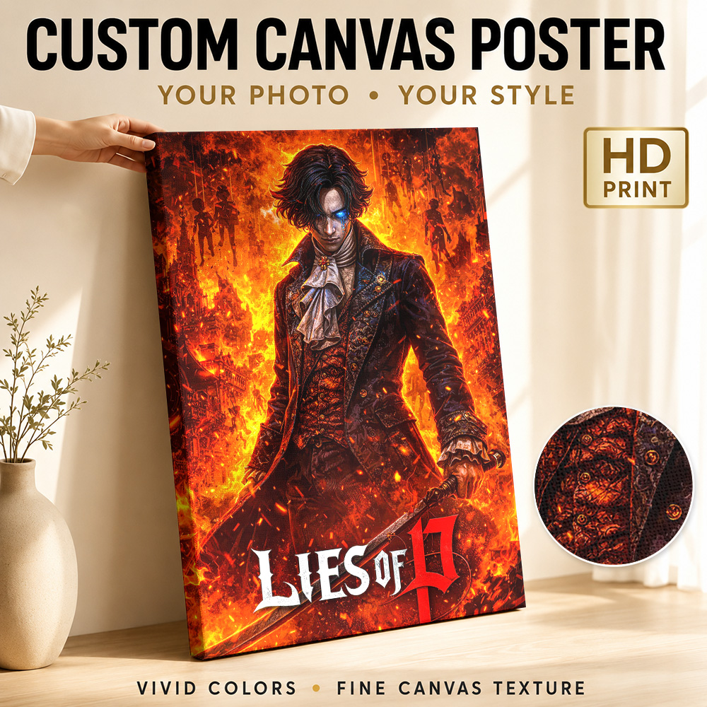 Video Gaming & Esports Usd Acc - Lies of P Videospiel-Kunst Leinwanddruck Poster