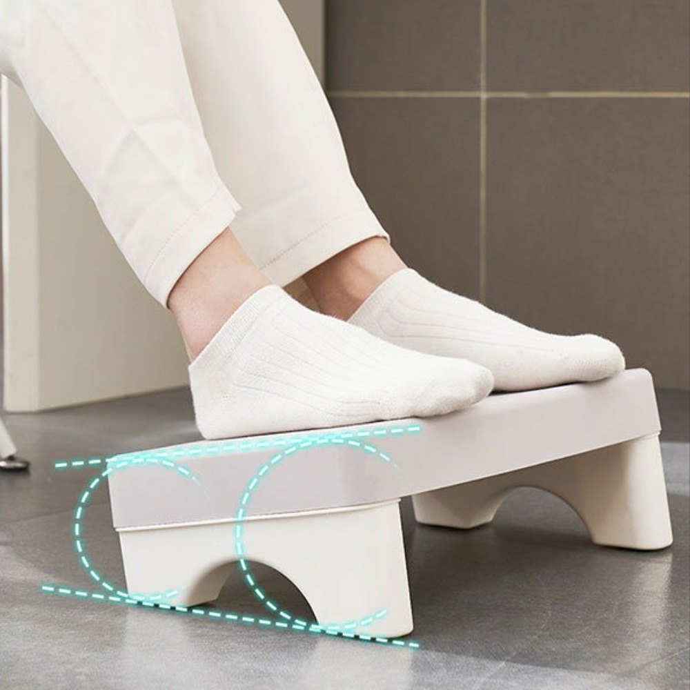 Footrest Under Desk - Ergonomische PP-Fußstütze für den Schreibtisch im