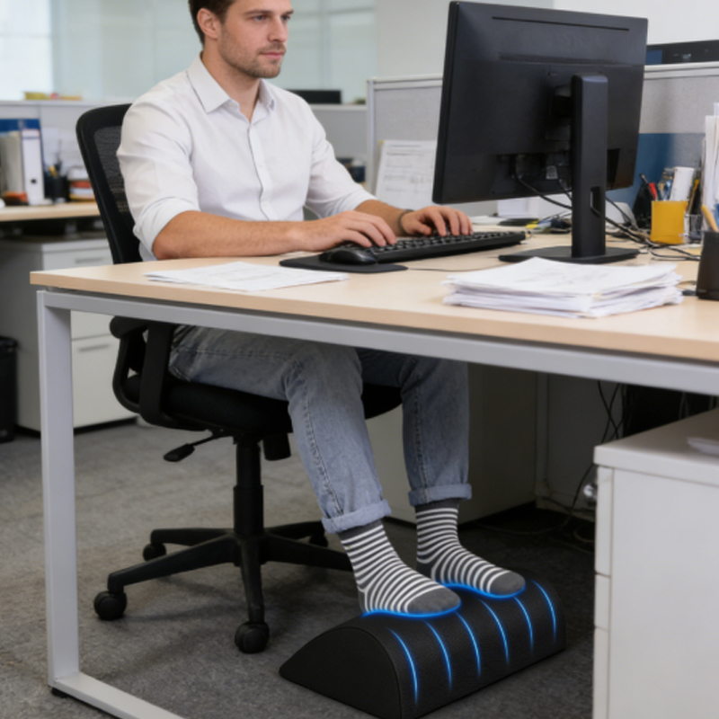 1 Stück 2-in-1-Fußstütze für u – Footrest Under Desk Bewertung und Preis