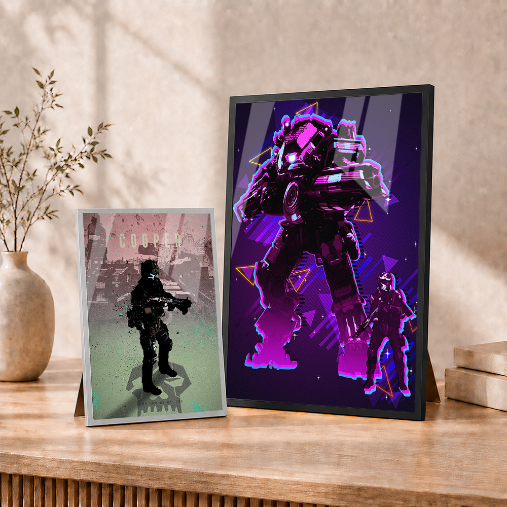 Titanfall gerahmte Aluminium-M – Video Gaming & Esports Usd Acc Bewertung und Preis