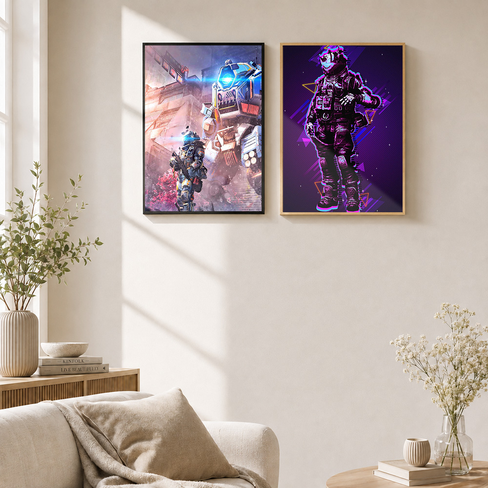 Titanfall gerahmte Aluminium-M – Video Gaming & Esports Usd Acc Bewertung und Preis